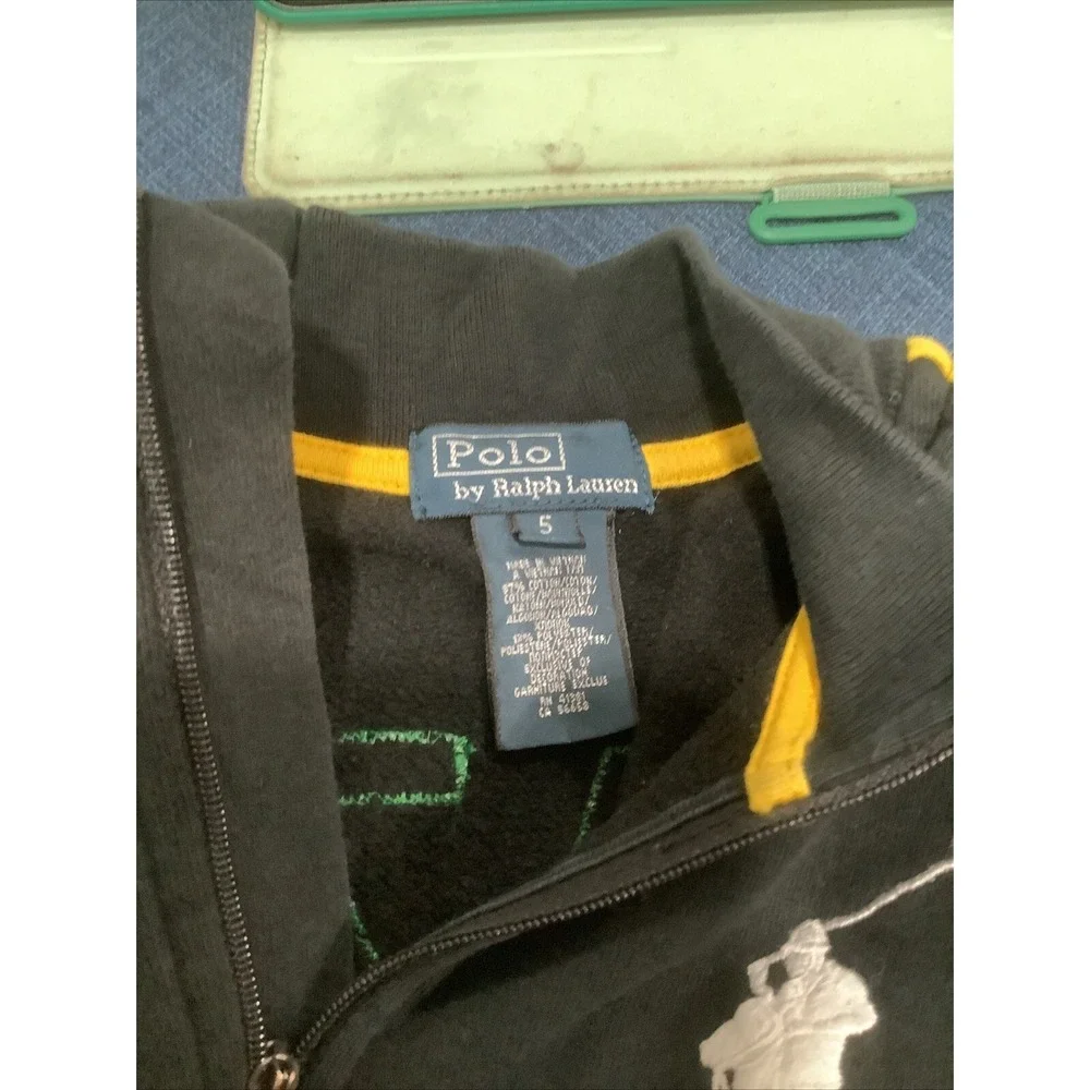 Polo Ralph Lauren Jacket Youth 5 Brazil White Pony #3 Full Zip